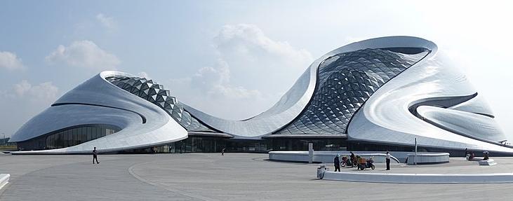Harbin Grand Theatre, designed by MAD Studio